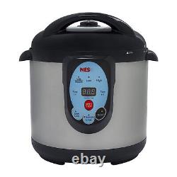 NPC-9 Smart Electric Pressure Cooker and Canner, 9.5 Quart, Stainless Steel