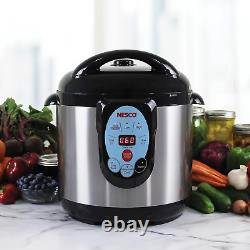 NPC-9 Smart Electric Pressure Cooker and Canner, 9.5 Quart, Stainless Steel