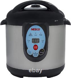 NPC-9 Smart Electric Pressure Cooker and Canner, 9.5 Quart, Stainless Steel