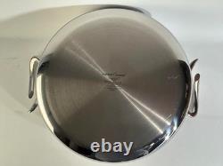 Nambe 5-Ply Stainless Steel Saute Pan 12 Inch/5 Quart