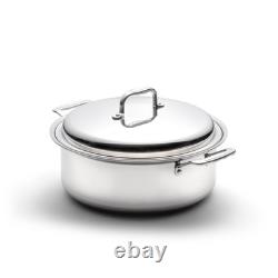 New 360 Cookware Stainless Steel 6 Quart Stockpot With Cover