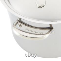 New? Anolon 77275 Nouvelle Copper Stainless Steel 6½-quart Covered Stockpot