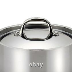 New? Anolon Tri-ply Clad Stainless Steel 5-quart Dutch Oven With LID