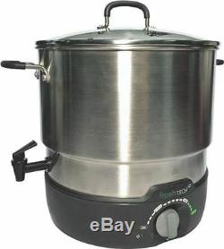 New Ball 1440035017 21 Quart Electric Water Bath Canner Cooker Steamer 2360071