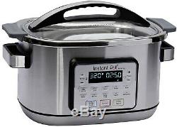 New INSTANT POT Aura Pro 8qt Quart MULTICOOKER 10 Program Nonstick Delay Start