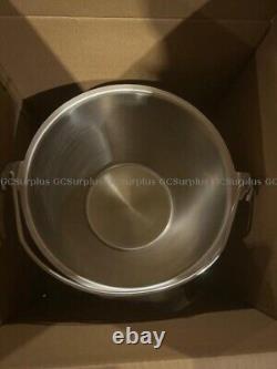 New In Box Brewer Stainless Steel Kick Bucket with Frame. 13 Quart Size 3.5 Gal