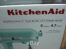 New Kitchen Aid Professional Kv25goxic Plus Bowl Lift Stand Mixer 5 Quarts Seale