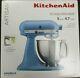 New Kitchenaid Artisan Series 5 Quart Stand Mixer Ksm150psvb Blue Velvet