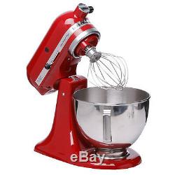 New KitchenAid Stand Mixer KSM100PSER Empire Red 4.5-quart Empire Red Made USA