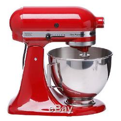 New KitchenAid Stand Mixer KSM100PSER Empire Red 4.5-quart Empire Red Made USA