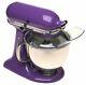 New Kitchenaid Artisan 5 Quart Stand Mixer Ksm150psgp Grape Purple Color