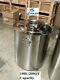 New Large 209 Quart Polished Stainless Steel Stock Pot Brewing Kettle With Lid