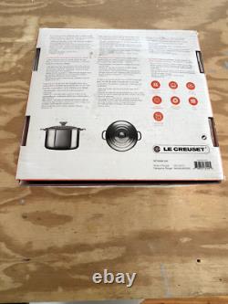 New Le Creuset Stainless Steel 7 Quart 9.5 Stock Pot 7 Quart Brand New In Box