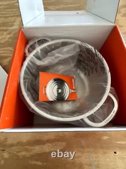 New Le Creuset Stainless Steel 7 Quart 9.5 Stock Pot 7 Quart Brand New In Box