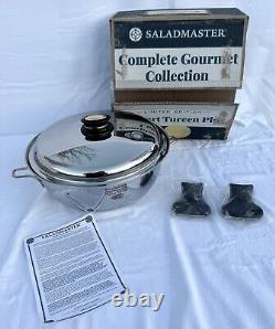 New Saladmaster 6 Quart Tureen Plus 316Ti Titanium Stainless Limited Edition NIB