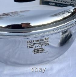 New Saladmaster 6 Quart Tureen Plus 316Ti Titanium Stainless Limited Edition NIB