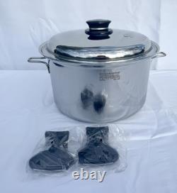 New Saladmaster 9 Quart Roaster 316Ti Titanium Stainless Limited Edition