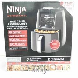 Ninja AF161 Max XL Air Fryer, 5.5-Quart, Grey FREE SHIPPING