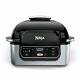 Ninja Ag300 4-in-1 Indoor Grill With 4-quart Air Fryer With Roast, Bake, And