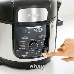 Ninja FD402 Foodi 8-Quart 9-in-1 Deluxe XL Pressure Cooker, Broil, Dehydrate