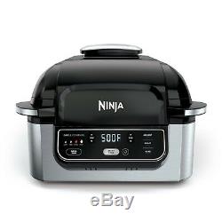 Ninja Food 4 In 1 Indoor Grill 4-Quart Air Fryer Cyclonic Technology Roast Bake