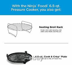 Ninja Foodi 10-in-1 Pressure Cooker and Air Fryer 6.5 Quart Stainless Steel New