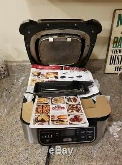 Ninja Foodi 5-in-1 Indoor Grill 4 Quart Air Fryer, Roast, Bake, Dehydrate IG301A
