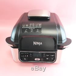 Ninja Foodi 5-in-1 Indoor Grill with 4-Quart Air Fryer AG301 Stainless Steel