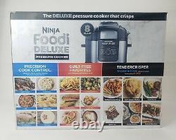 Ninja Foodi 8 Quart 9-in-1 Pressure Cooker Deluxe + Air Fryer FD402