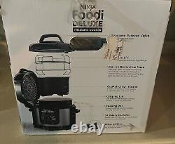 Ninja Foodi 8 Quart Stainless Steel Pressure Cooker and Air Fryer in One