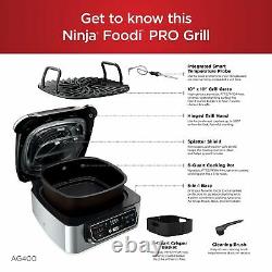 Ninja Foodi Pro 5-in-1 Indoor Integrated Smart Probe 4-Quart Air Fryer Roast Sta