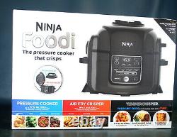 Ninja Foodi TenderCrisp 8-in-1 6.5-Quart Pressure Cooker Black OP300
