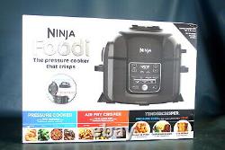Ninja Foodi TenderCrisp 8-in-1 6.5-Quart Pressure Cooker Black OP300