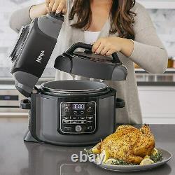 Ninja OP302 Foodi 9 in 1 Slow Cooker Tender Crisp Pressure 6.5 Quart