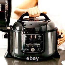 Ninja OP302 Pressure Cooker Steamer 6.5 quart TenderCrisp Technology Air Fryer