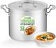 Nutrichef 12-quart Stainless Steel Stockpot With 12 Quarts