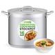 Nutrichef 16-quart Stainless Steel Stockpot 18/8 Food Grade Heavy Duty Larg
