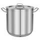 Nutrichef Stainless Steel Cookware Stockpot 35 Quart, Heavy Duty Induction Pot