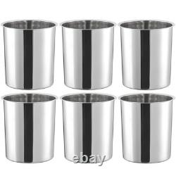 OCS Parts 6-Pack 8.25 Quart Stainless Steel Bain Marie Pots 9-5/8 x 7-3/8