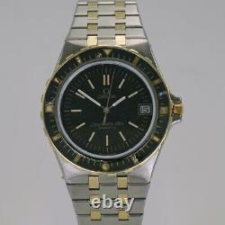 Omega Seamaster 120 Plongeur Jacques Mayol Stainless Steel & Gold Quarts 1980