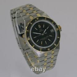 Omega Seamaster 120 Plongeur Jacques Mayol Stainless Steel & Gold Quarts 1980