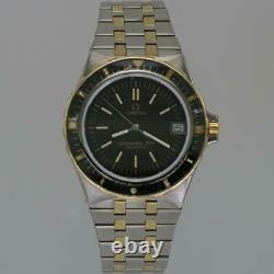 Omega Seamaster 120 Plongeur Jacques Mayol Stainless Steel & Gold Quarts 1980