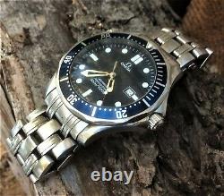 Omega Seamaster Professional 300m 2541.80.00 Blue Wave BOND Quarts 41mm Watch