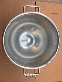 Original Hobart Stainless Steel 30 Quart Bowl for Hobart mixer VMLH