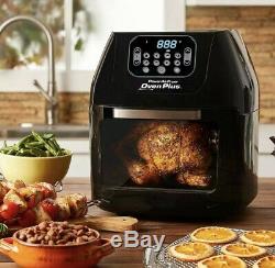 Power Air Fryer Oven All-In-One 6 Quart Plus Dehydrator Grill Rotisserie 6QT New