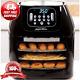 Power Air Fryer Oven All-in-one 6 Quart Plus Dehydrator Grill Rotisserie 6qt New