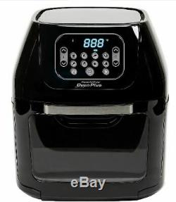Power Air Fryer Oven All-In-One 6 Quart Plus Dehydrator Grill Rotisserie 6QT New