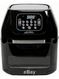 Power Air Fryer Oven All-In-One 6 Quart Plus Dehydrator Grill Rotisserie 6QT New