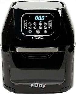 Power Air Fryer Oven All-in-One 6 Quart Plus Dehydrator Best Pro Rotisserie 6QT