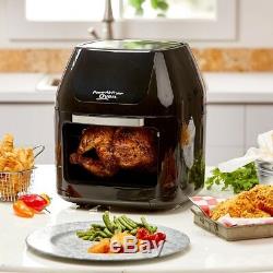 Power Air Fryer Oven Plus 6 Quarts Black As Seen On TV AirFryer Oven NEW